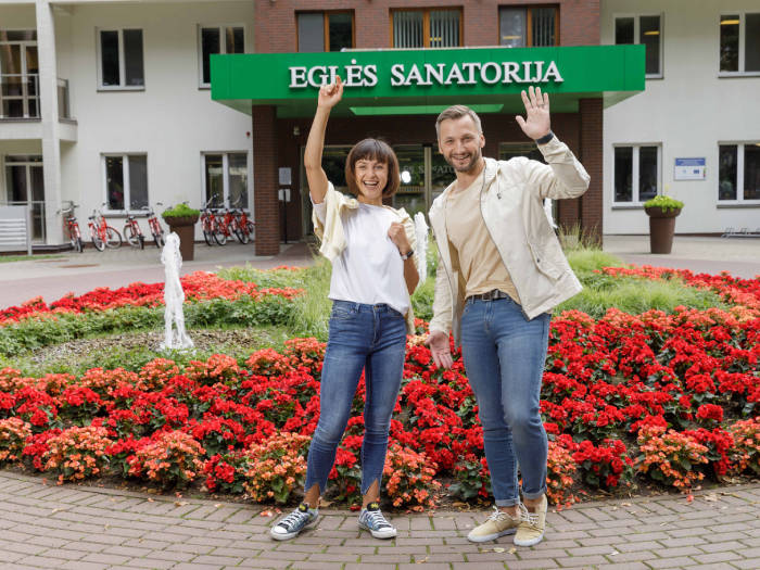 "Eglės sanatorija" в Бирштонасе - Отели в Бирштонасе