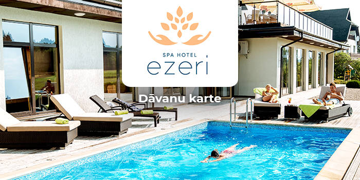 "SPA Hotel Ezeri" DĀVANU KARTE