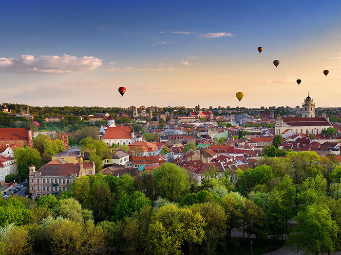 Полёт на воздушном шаре в Вильнюсе - Отели в Вильнюсе