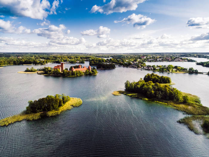 Atpūtas parks "Slėnis" - Viesnīcas Traķos