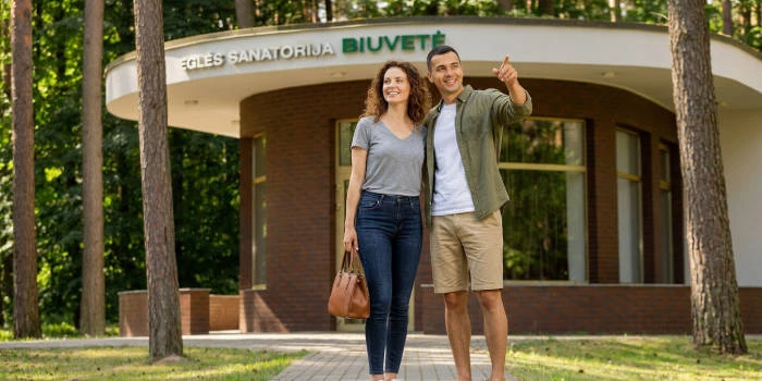 Eglės sanatorija Birštonā - Viesnīcas Birštonā