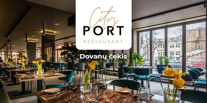 Restorāna "City Port" DĀVANU KARTE